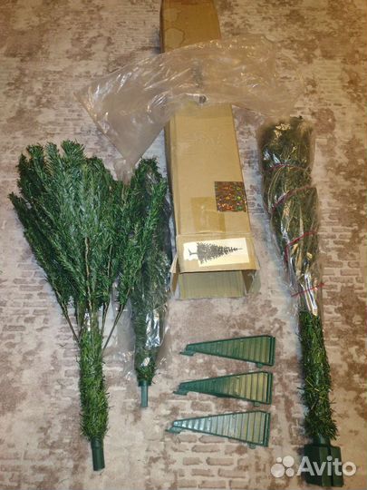 Ель-сосна искусственная 150 см в коробке