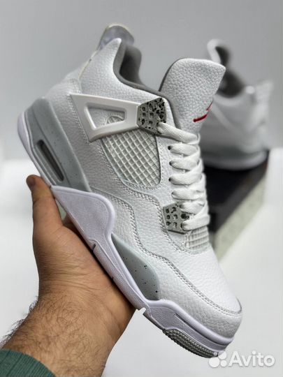 Кроссовки Nike Air Jordan 4 Retro White Oreo