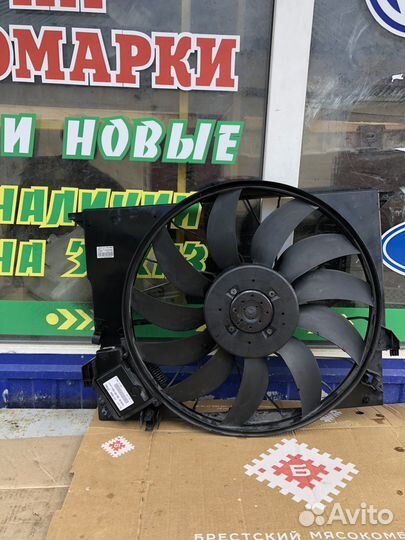 Вентилятор охлаждения Mercedes benz w220 w211