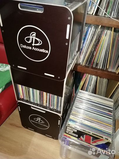 Ящики для виниловых пластинок