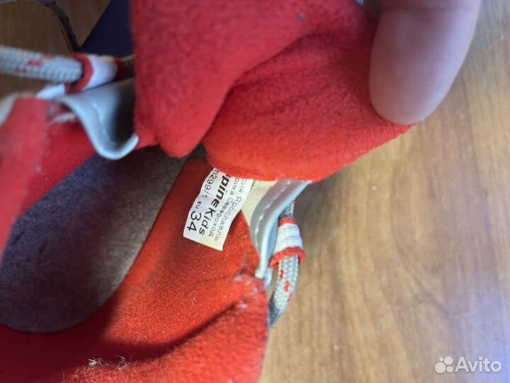 Лыжные ботинки spine, разм 34