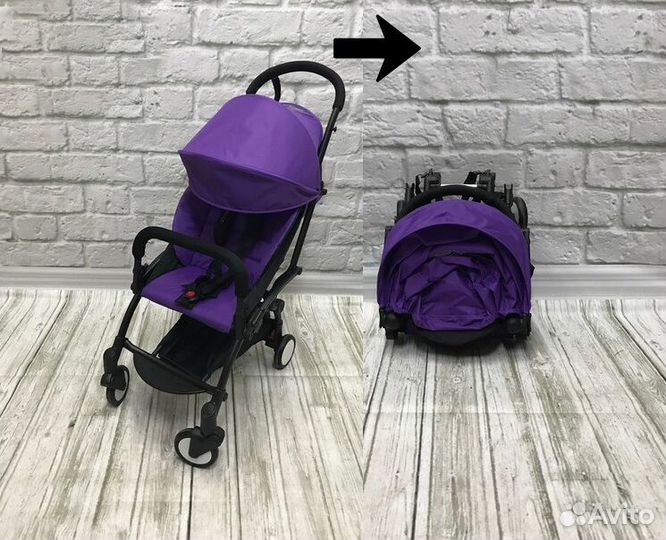 Прогулочная коляска складная