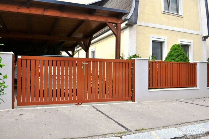 Забор Ранчо металлический