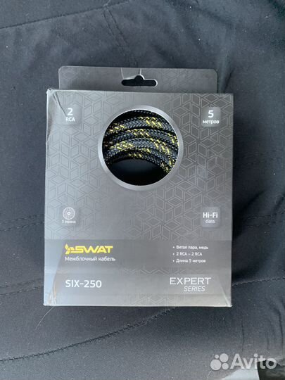 Межблочные провода rca Swat six-250