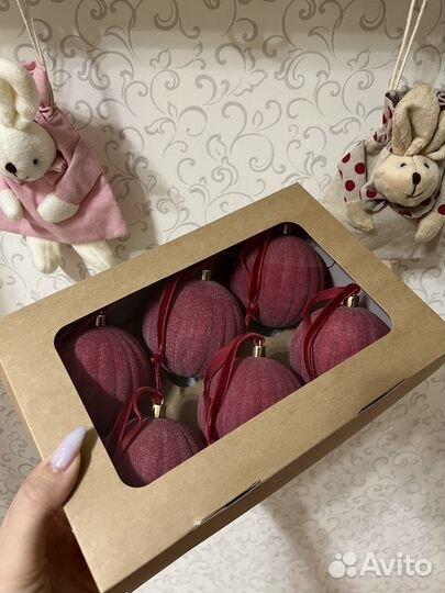 Елочные игрушки ручной работы