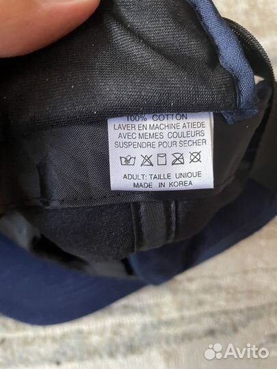 Бейсболка кепка Reebok с ушками утепленная