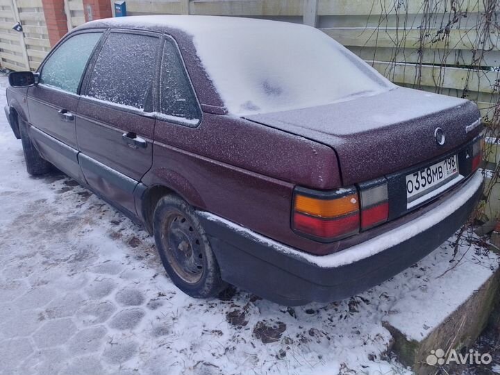 Volkswagen passat b3 седан по запчастям