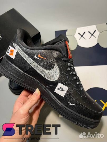 Nike Air Force 1 Low Just Do IT Black