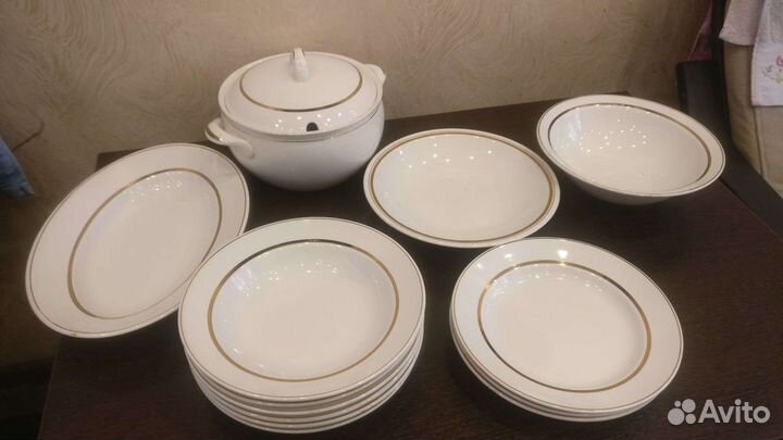Сервиз столовый зик Конаково СССР