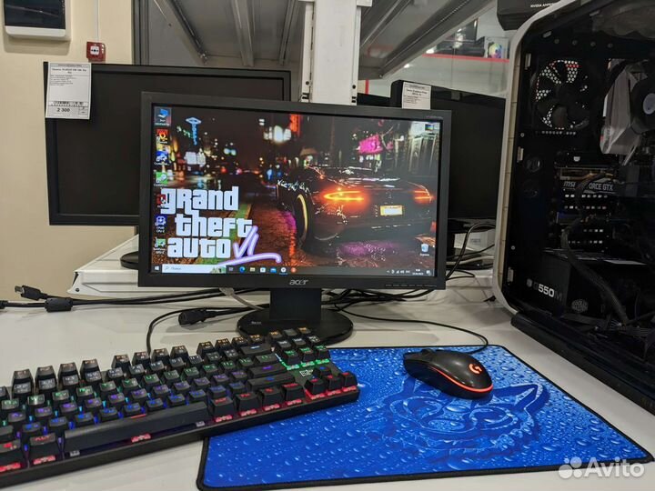 Монитор 18.5 дюймов acer