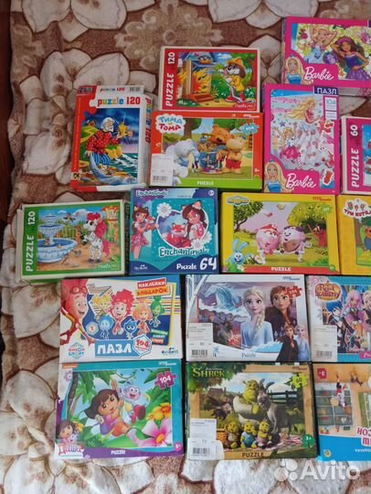 Деревянные пазлы для детей