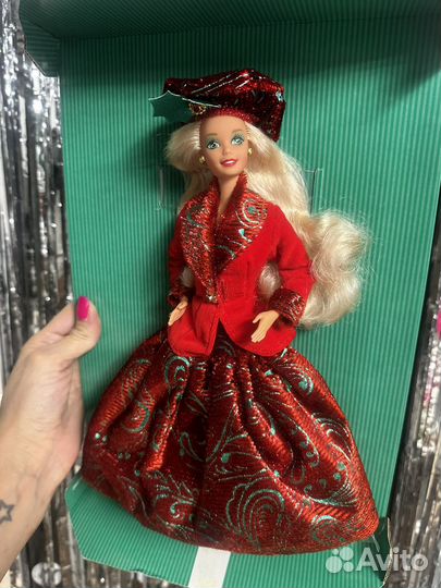 Кукла барби Season's Greetings Barbie 1994 год