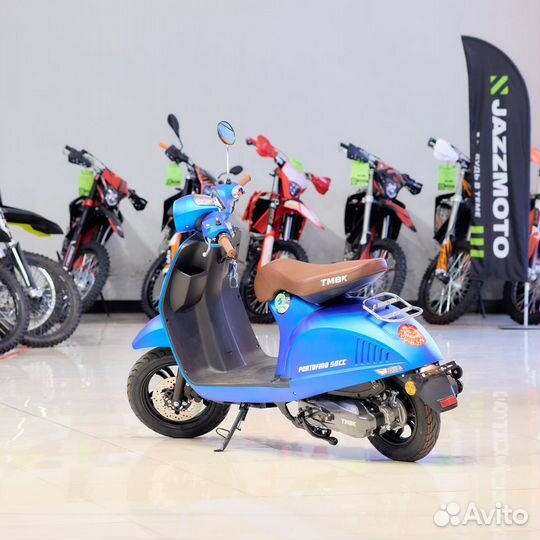 Скутер tmbk scooter portofino 50cc синий