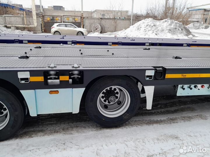 Полуприцеп трал (тяжеловоз) Saab 9891, 2023