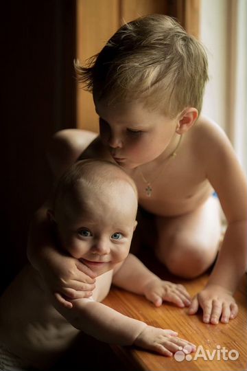 Семейный и детский фотограф. Фотосессия в студии и