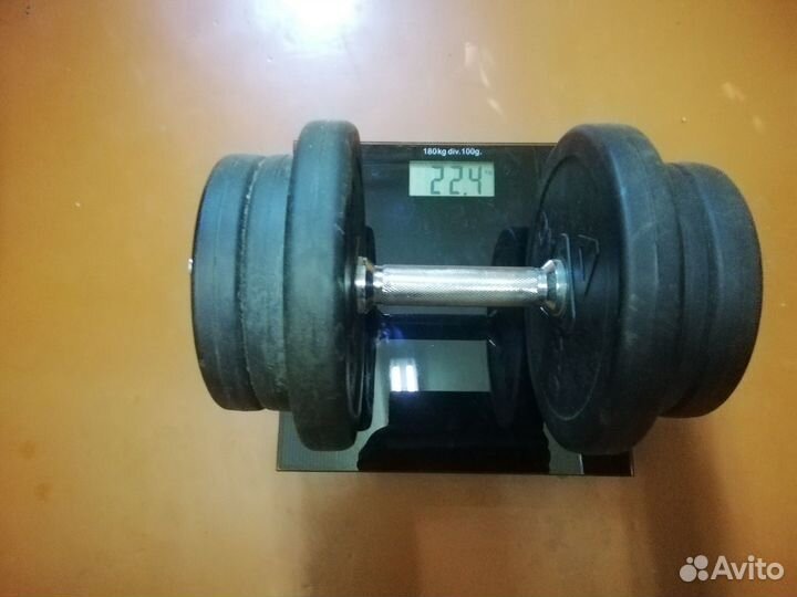 Гантели разборные