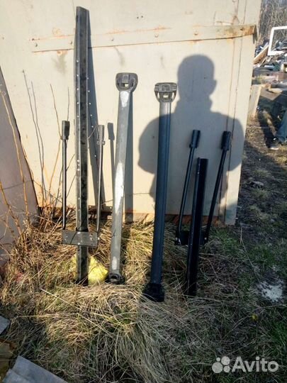 Крепеж для велика+релинги