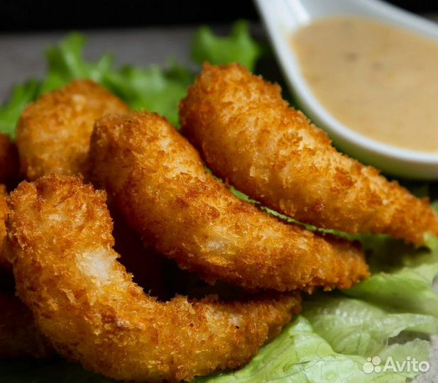 Креветки в панировке