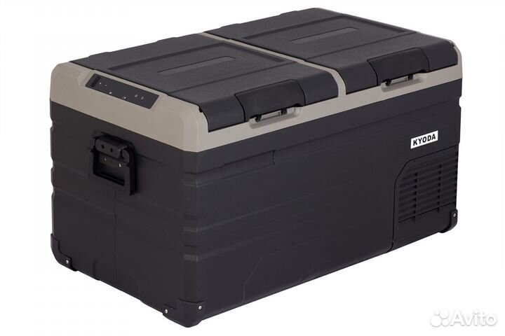 Автохолодильник Kyoda двухкамерный 75л