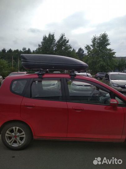 Автобокс на крышу Ветлан 400 л на Nissan Atleon