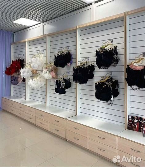 Торговое оборудование (витрины, стеллажи, прилавки