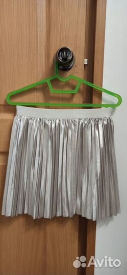 Юбка плиссе мини