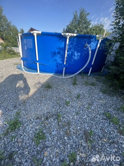 Каркасный бассейн новый