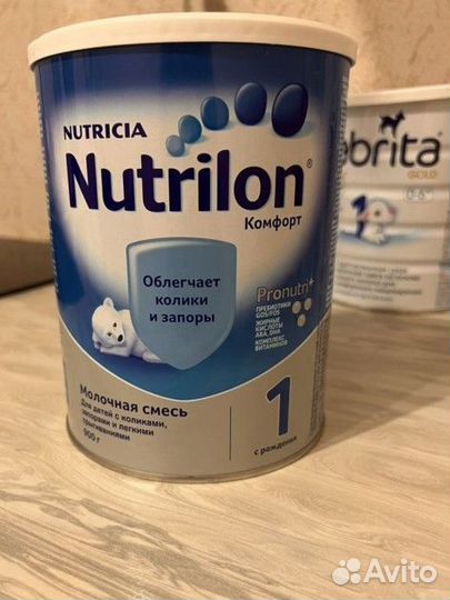 Детская смесь нутрилон комфорт 1
