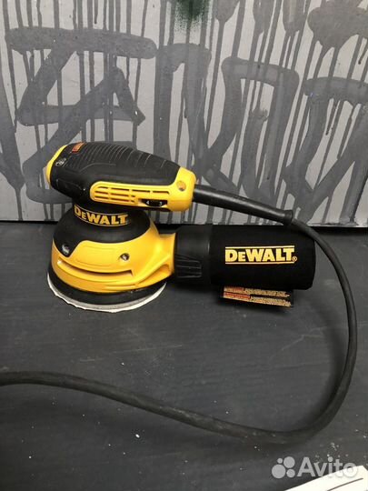 Эксцентриковая шлифмашина Dewalt