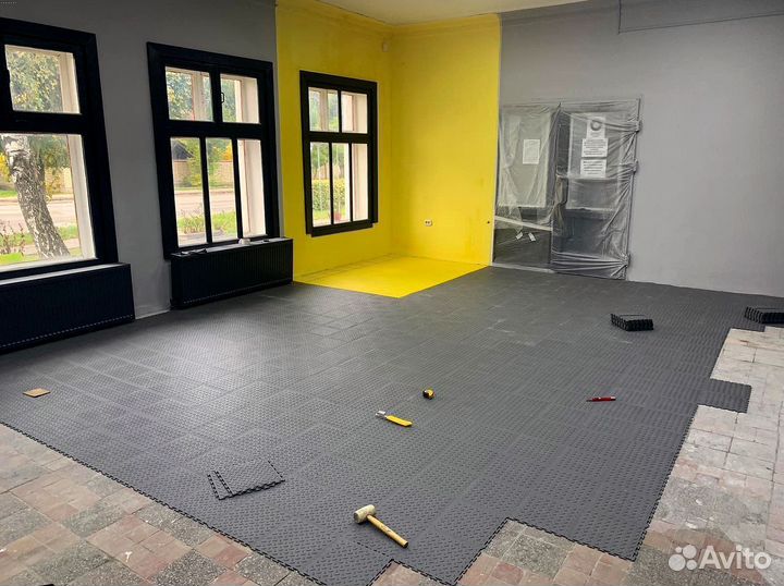 Напольная, модульная плитка пвх