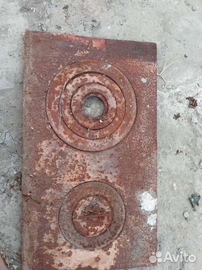 Плита чугунная для печи бу
