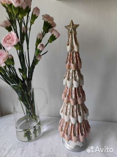 Елка новогодняя из пуантов. Ёлка для балерины