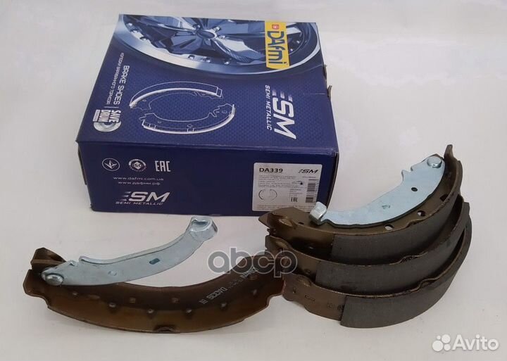 Колодки тормозные барабанные задние LADA Largus