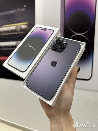 iPhone 14 Pro Max 256GB Deep Purple (1Sim+eSim)