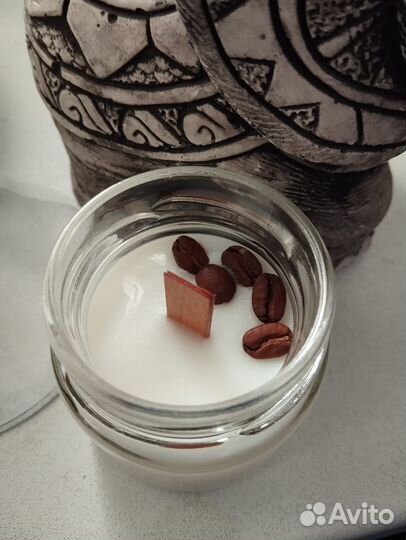 Ароматическая свеча ручной работы