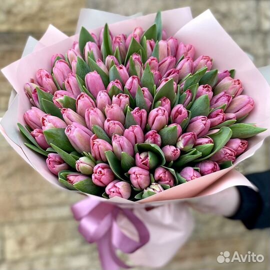 Тюльпаны букет цветы