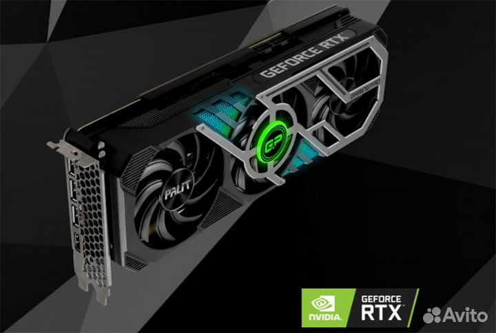 Видеокарта Palit GeForce RTX 3080 GamingPro