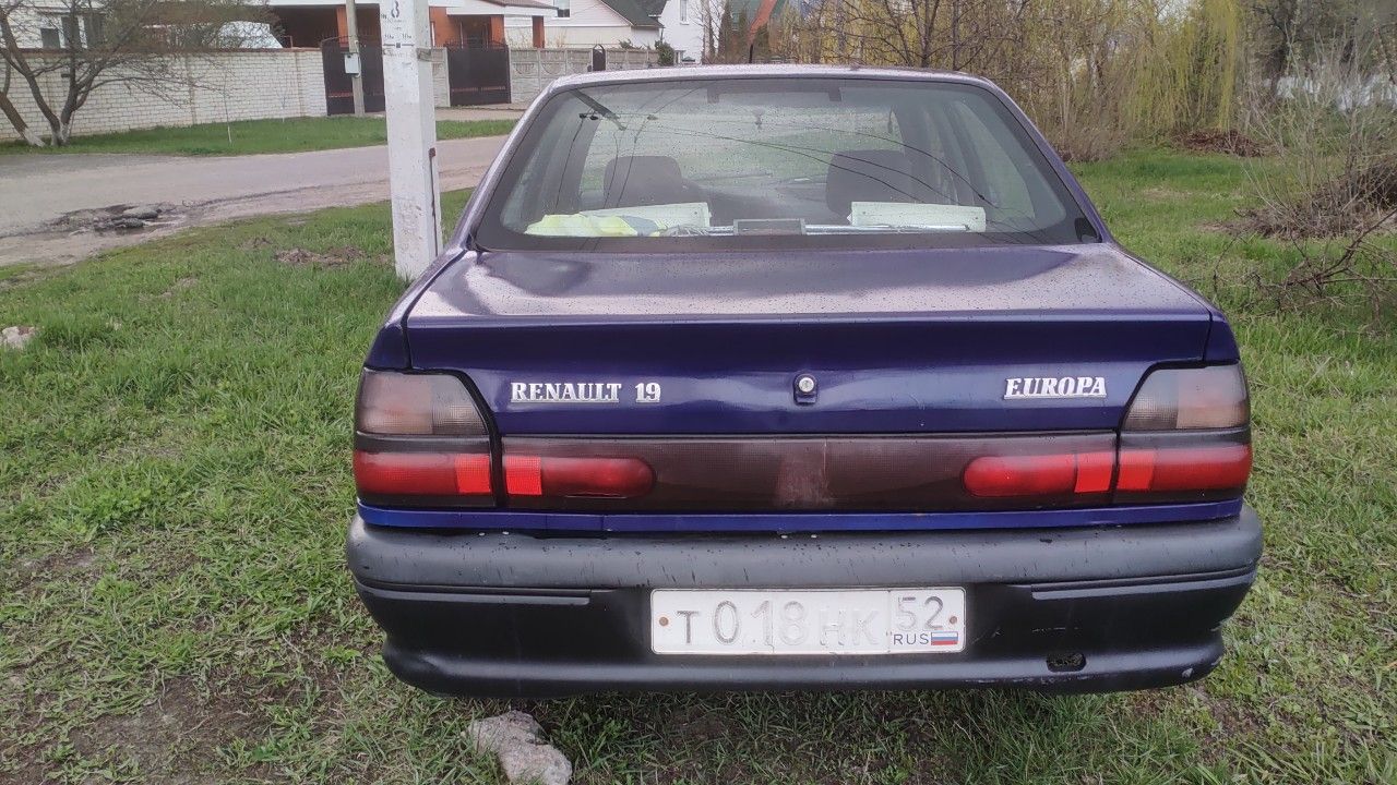 Renault 19: фото владельца