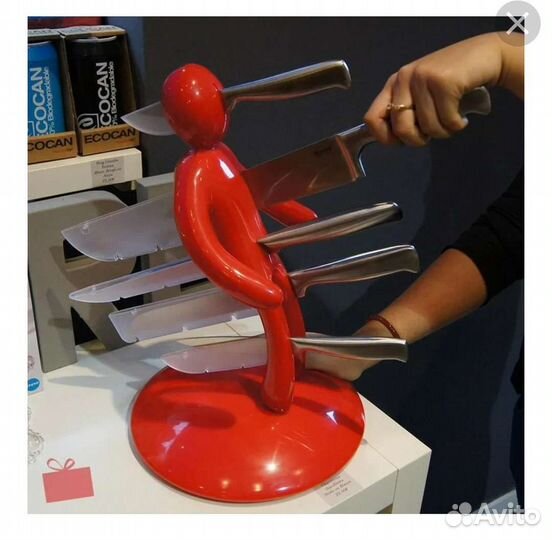 Набор ножей с подставкой voodoo vice versa новый