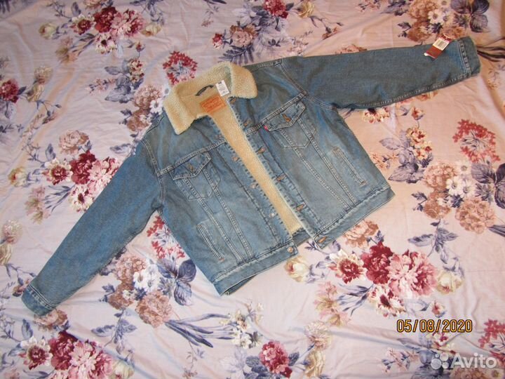 Джинсовая куртка Levis Sherpa