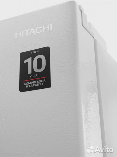 Холодильник Hitachi R-V660PUC7-1 TWH 2-хкамерн. белый инвертер