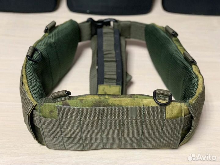 Разгрузочный пояс с кевларом на бронежилет