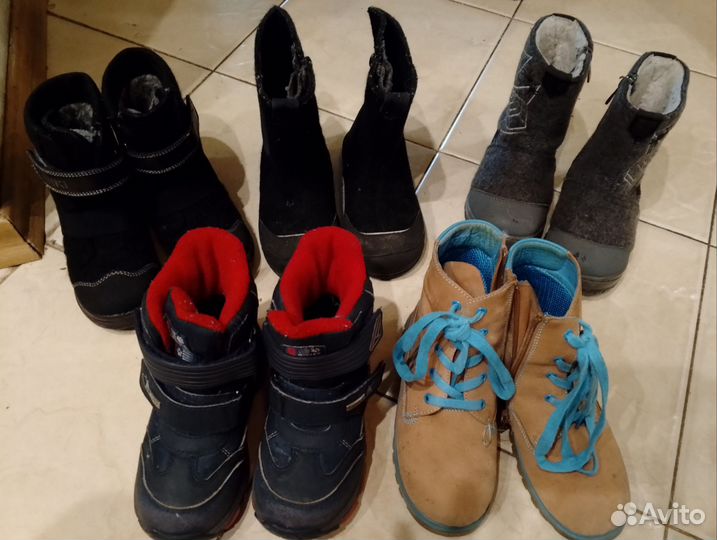 Обувь зимняя