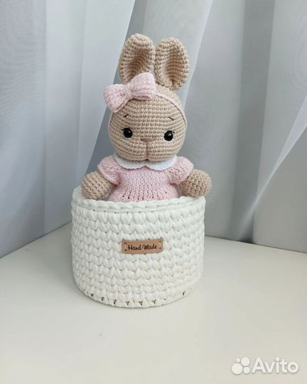 Вязаные игрушки ручной работы