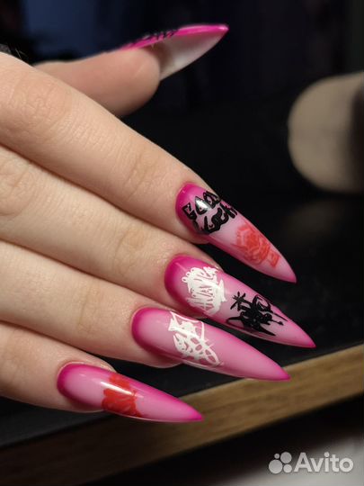 Маникюр, наращивание