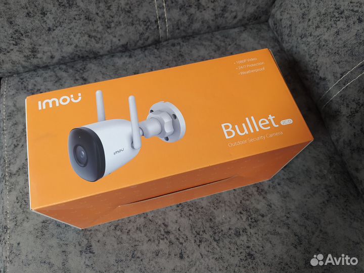 Камера видеонаблюдения imou bullet 2cd 2mp 2.8/3.6