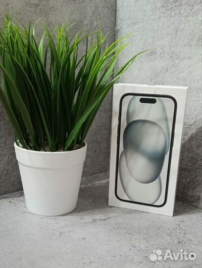 iPhone 15. sim+e-sim. Новый, запечатанный