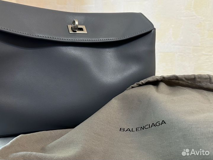 Сумка Balenciaga rodeo натуральная кожа 29 см