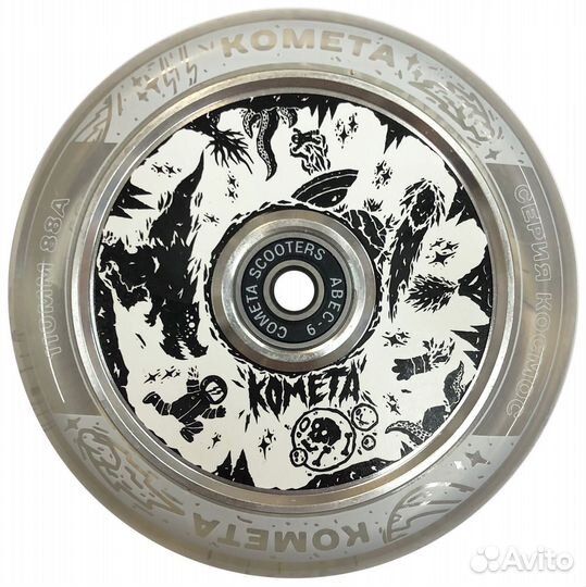 Колесо самокат Комета Скайлайн (Серый)