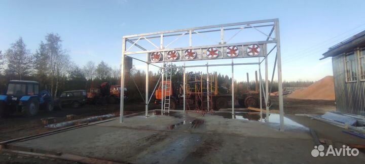 Сушильная камера древесины - 30 куб.м загрузки